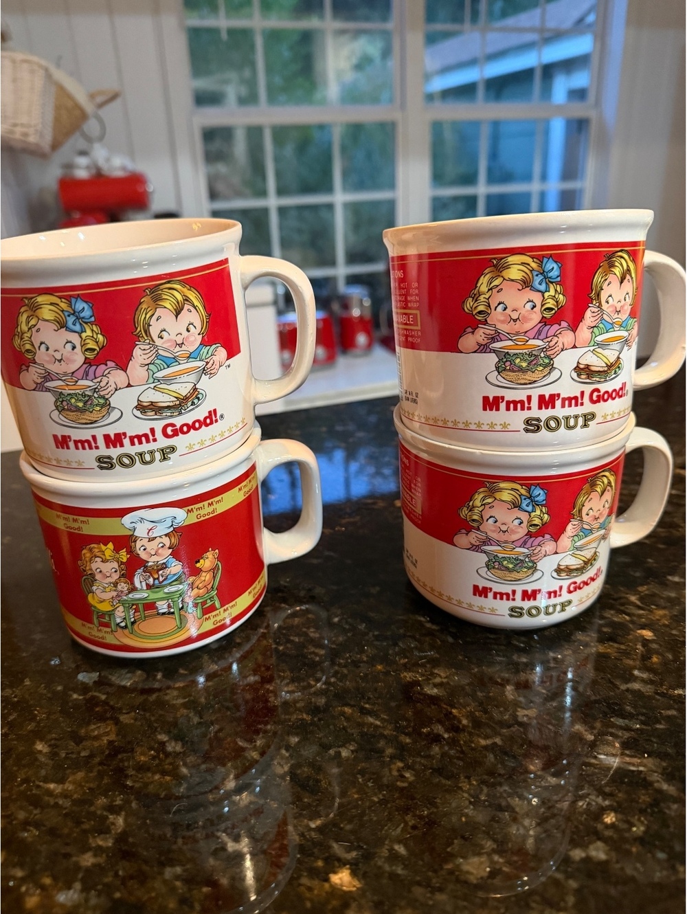 Campbell Vintage soup Mug set of 4